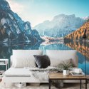 Fototapeta Jezioro Lago Di Braies We Włoszech