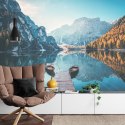 Fototapeta Jezioro Lago Di Braies We Włoszech