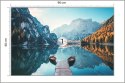 Fototapeta Jezioro Lago Di Braies We Włoszech