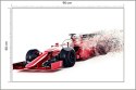 Fototapeta Abstrakcyjny Bolid F1