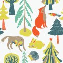 Tapeta Dla Dzieci - Leśne Zwierzęta