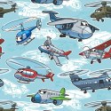 Tapeta Bajkowe Samoloty I Helikoptery
