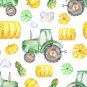 Tapeta Traktory Z Warzywami