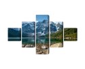 Obraz Wieloczęściowy Morskie Oko W Tatrach 3D