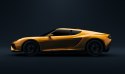 Obraz Wieloczęściowy Żółty Samochód Sportowy 3D